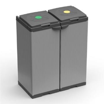 NUOVO MOBILE PORTASACCO BIS PER SACCHI DA 80 LT PER ESTERNO E INTERNO 68 X38PX87H CM