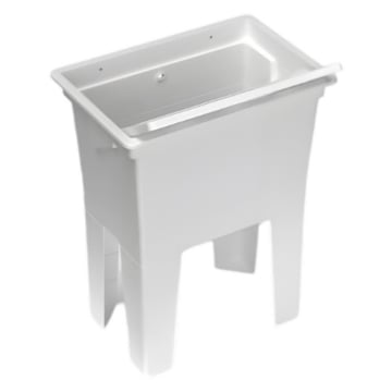LAVATOIO-LAVAPANNI MONOBLOCCO IN RESINA PP IDEALE SIA PER AMBIENTI ESTERNI CHE PER AMBIENTI INTERNI 59X40X74 CM 