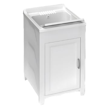 MOBILE LAVATOIO IN RESINA RESISTENTE AI DETERGENTI E AGLI ACIDI DI USO COMUNE PER ESTERNO E INTERNO 45X50X85 CM 
