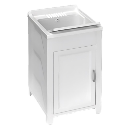 MOBILE LAVATOIO IN RESINA RESISTENTE AI DETERGENTI E AGLI ACIDI DI USO COMUNE PER ESTERNO E INTERNO 45X50X85 CM 