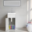 MINI LAVATOIO IN RESINA ESTREMAMENTE COMPATTO E STABILE PER INTERNI E ESTERNI 40LX40PX85H CM