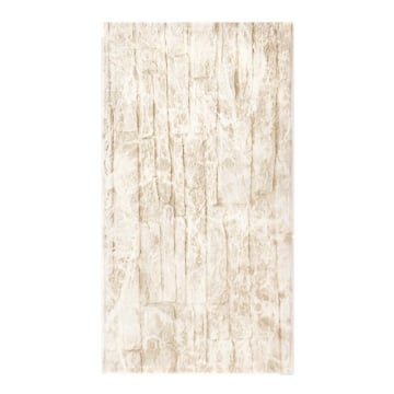 CARTA ADESIVA IN POLIETILENE EFFETTO MATTONCINI 3D COLORE BEIGE DIMENSIONI 77X70 CM
