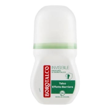 BOROTALCO INVISIBLE DEODORANTE ROLL-ON 0% ALCOOL EFFETTO BARRIERA PROFUMO BOROTALCO 48H - VERDE 50 ML
