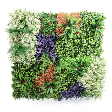MATTONELLA DA ARREDO GIARDINO VERTICALE  IN POLIESTERE DA ESTERNO  DIMENSIONI 100X100CM OKX