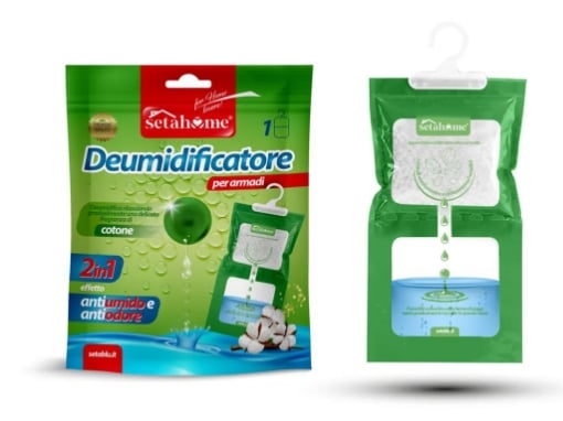 SETABLU DEUMIFICATORE PER ARMADI ANTIUMIDO E ANTIODORE FRAGRANZA COTONE 500ML