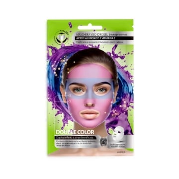SETABLU MASCHERA VISO IDROGEL TONIFICANTE E LEVIGANTE CON ACIDO IALURONICO, VITAMINE E DOUBLE COLOR