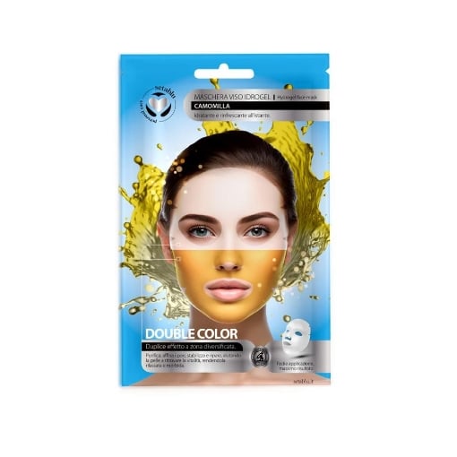 SETABLU MASCHERA VISO IDROGEL IDRATANTE E RINFRESCANTE DOUNLE COLOR - CAMOMILLA