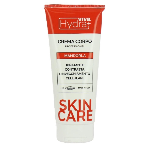 HYDRA VIVA+ CREMA CORPO PROFESSIONAL ALL'OLIO DI MANDORLE E VITAMINE E 200 ML