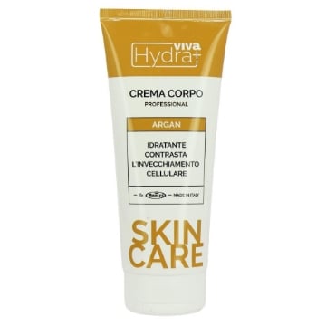 HYDRA VIVA+ CREMA CORPO PROFESSIONAL ALL'OLIO DI ARGAN E VITAMINA E 200 ML