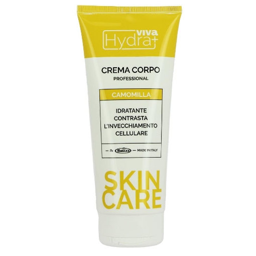 HYDRA VIVA+ CREMA CORPO PROFESSIONAL ALL'ESTRATTI DI CAMOMILLA E VITAMINA E 200 ML