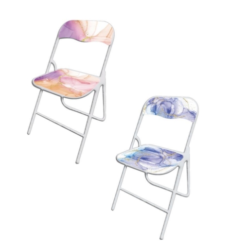 MA MAISON SEDIA COLORFUL SALVASPAZIO STRUTTURA IN ACCIAIO - FANTASIA ASSORTITA OKX