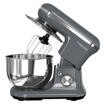 HIGH-TECH IMAPASTATRICE PLANETARIA CON CESTELLO IN ACCIAIO CAPIENZA 5L 1200W - COLORE GRIGIO OKX