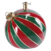 MAURY'S BASE SUPPORTO ALBERO DI NATALE CON PALLINA ROSSA E VERDE Ø 42X44H CM OKX