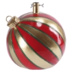 MAURY'S BASE SUPPORTO ALBERO DI NATALE CON PALLINA ROSSA E ORO Ø 42X44H CM OKX