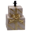 MAURY'S BASE SUPPORTO ALBERO DI NATALE CON PACCHI REGALO PIÙ FIOCCO DIMENSIONI 34X32X46H CM OKX
