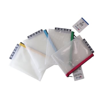 XOFFICE BUSTA CON CERNIERA ''ZIPPER BAG'' 16,8X12,5 CM - ASSORTITO