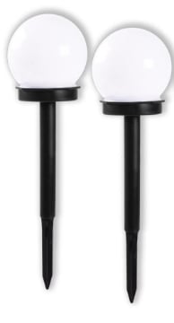 MAURY'S SET 2 LAMPADE SOLARI A SFERA 10 X H32 CM