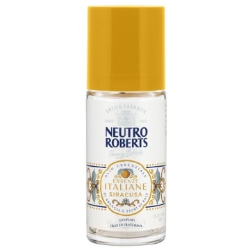 NEUTRO ROBERTS DEODORANTE ROLL-ON CON OLIO DI GLICERINA ESSENZE ITALIANE SIRACUSA 50ML