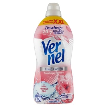 VERNEL AMMORBIDENTE CONCENTRATO FRESCHEZZA FLOREALE 76 LAVAGGI 1.9 LT