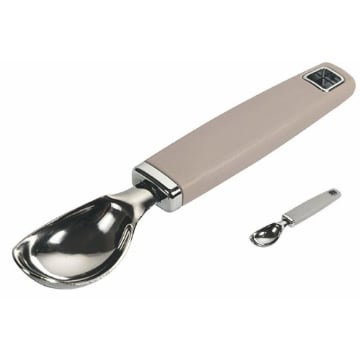 CUCCHIAIO PER GELATO IN ACCIAIO E PP/ABS LUNGHEZZA 21 CM