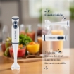 HIGH-TECH FRULLATORE AD IMMERSIONE MULTIFUNZIONE CON 2 VELOCITÀ E POTENZA 400W COLORE BLU OKX