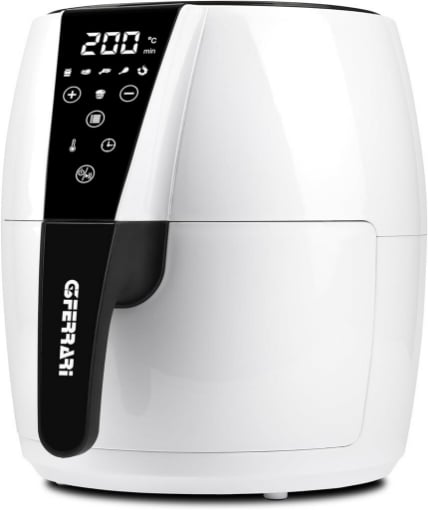 GIRMI FRIGGITRICE AD ARIA CON 6 PROGRAMMI CAPIENZA 4,8LT POTENZA 1500W - BIANCO 