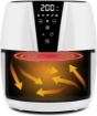GIRMI FRIGGITRICE AD ARIA CON 6 PROGRAMMI CAPIENZA 4,8LT POTENZA 1500W - BIANCO 
