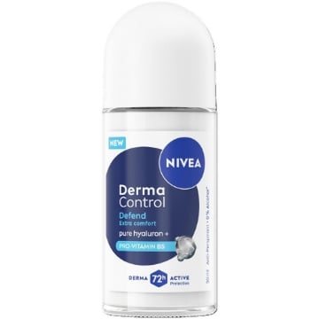 NIVEA DEODORANTE ROLL ON DERMA CONTROL DEFEND 72H - 50ML
