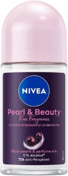NIVEA DEODORANTE ROLL ON PEARL & BEAUTY FINE FRAGRANCE 72H - 50ML