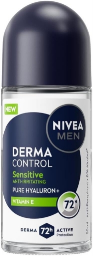 NIVEA DEODORANTE ROLL ON MEN DERMA CRONTOL SENSITIVE ANTI-IRRITAZIONE 72H - 50ML