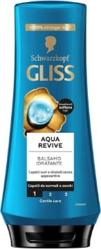 GLISS BALSAMO IDRATANTE AQUA RIVIVE PER CAPELLI NORMALI A SECCHI 200ML