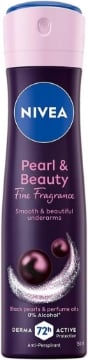 NIVEA DEODORANTE SPRAY ANTI-TRASPIRANTE PEARL & BEAUTY FINE FRAGRANCE 72H 150ML