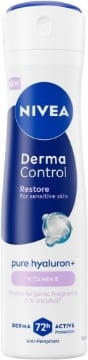 NIVEA DEODORANTE SPRAY ANTI-TRASPIRANTE DERMA CONTROL RESTORE - VITAMIN E 72H 150ML