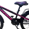 BICICLETTA DARKRIDER FUCSIA E NERA  CON MANUBRIO ERGONOMICO E SELLINO SPORTIVO 20 POLLICI USATO COME NUOVO 