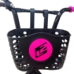 BICICLETTA DARKRIDER FUCSIA E NERA  CON MANUBRIO ERGONOMICO E SELLINO SPORTIVO 20 POLLICI USATO COME NUOVO 