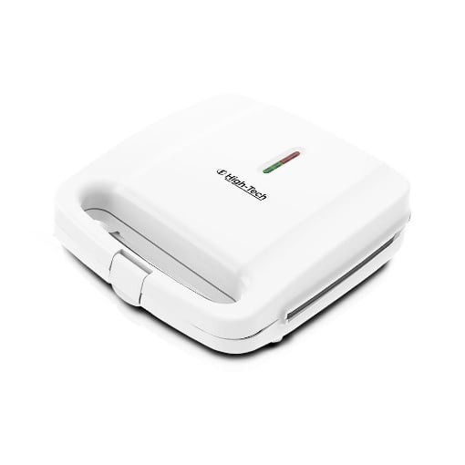 HIGH-TECH TOSTIERA ELETTRICA ANTIADERENTE CON PIEDINI ANTISCIVOLO 700W - COLORE BIANCO OKX