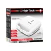 HIGH-TECH TOSTIERA ELETTRICA ANTIADERENTE CON PIEDINI ANTISCIVOLO 700W - COLORE BIANCO OKX