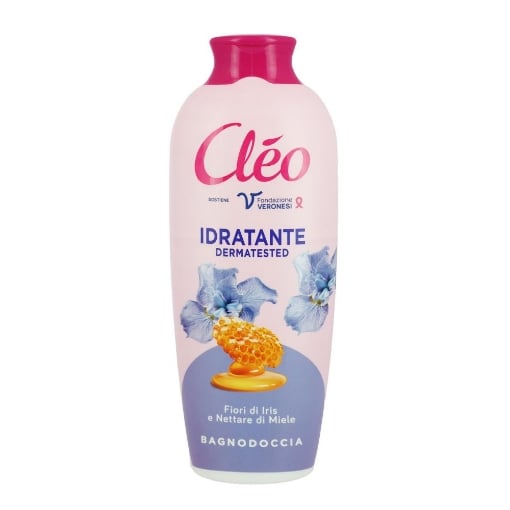 CLÈO BAGNODOCCIA NUTRIENTE FRAGRANZA FIOR DI IRIS E NETTARE DI MIELE - 750ML