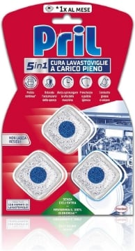 PRIL TABS 5 IN 1 CURA LAVASTOVIGLIE A CARICO PIENO 3PZ