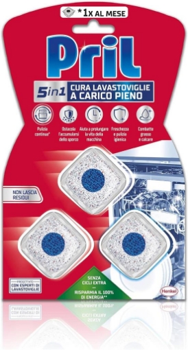 PRIL TABS 5 IN 1 CURA LAVASTOVIGLIE A CARICO PIENO 3PZ
