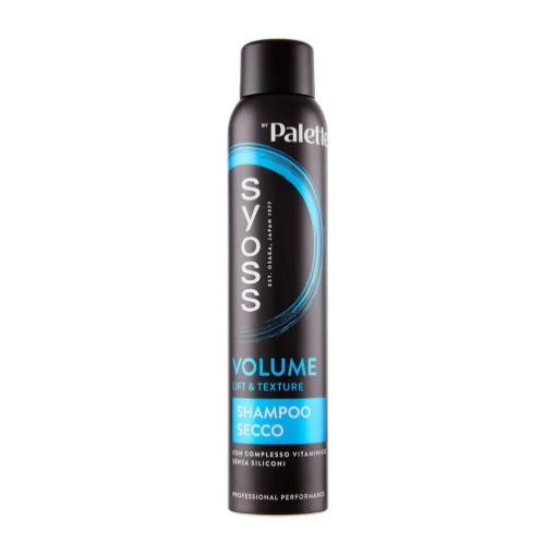 SYOSS PALETTE SHAMPOO SECCO VOLUME CON COMPLESSO VITAMINICO SENZA SILICONI 200ML