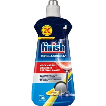 FINISH BRILLASCIUGA FINO A 100 LAVAGGI FRAGRANZA LIMONE - 500ML