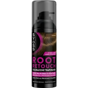 SYOSS-PALETTE RITOCCO CAPELLI COMPERTURA RICRESCITA INSTANTANEA COLORE CASTANO - 125ML