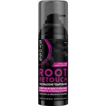 SYOSS-PALETTE RITOCCO CAPELLI COMPERTURA RICRESCITA INSTANTANEA COLORE NERO - 125ML