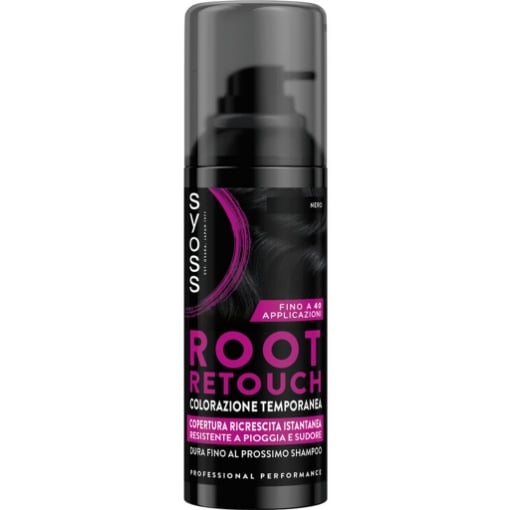 SYOSS-PALETTE RITOCCO CAPELLI COMPERTURA RICRESCITA INSTANTANEA COLORE NERO - 125ML
