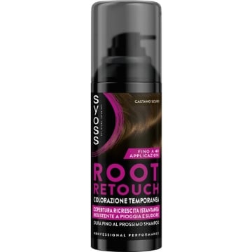 SYOSS-PALETTE RITOCCO CAPELLI COMPERTURA RICRESCITA INSTANTANEA COLORE CASTANO SCURO - 120ML