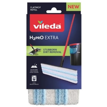 VILEDA H2PRO EXTRA FLAT MOP PER LAVARE PAVIMENTI