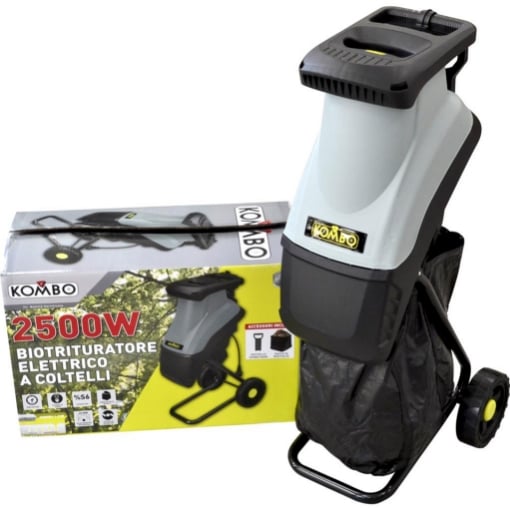 BIOTRITURATORE ELETTRICO A COLTELLI 2500W