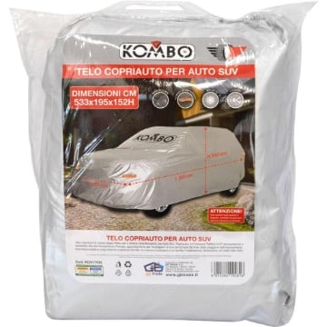 TELO COPRIAUTO PER AUTO SUV TAGLIA XL 210T DIMENSISONI 533X195X152CM OKX
