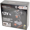 KOMBO TRAPANO CORDLESS A PERCUSSIONE 12V CON BATTERIA 2.0AH OKX